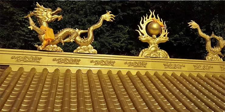 彩鋁板應(yīng)用-鋁合金仿古瓦